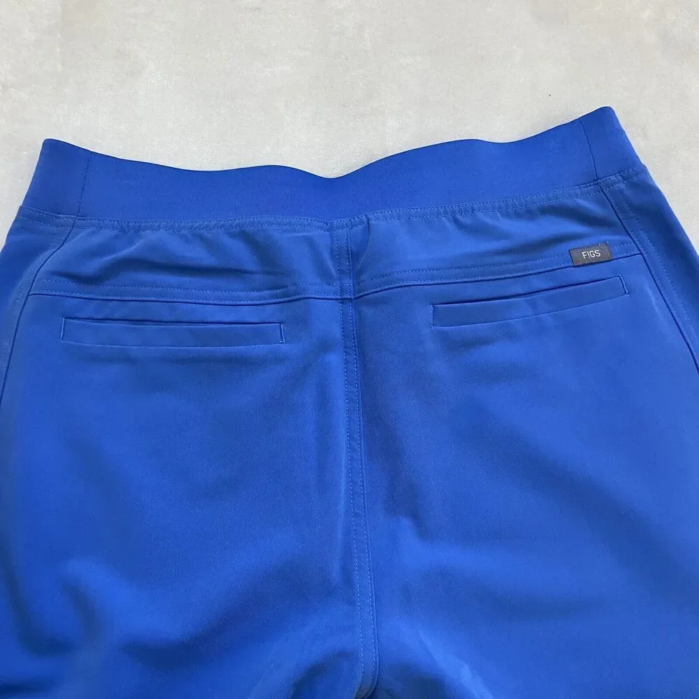 Figs Axim 2.0 Cargo Scrub Pants Ceil Blue Size Medium